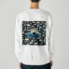 nyonsunの宝箱の自然界からのメッセージ2 Heavyweight Crew Neck Sweatshirt