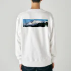 ReallyCoolMamoruの秋田鳥海山_AkitaChoukaisan Heavyweight Crew Neck Sweatshirt