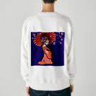 えんまくんの花魁ちゃん・桜 Heavyweight Crew Neck Sweatshirt