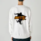 MERCYの🛹スケートボードC バックプリント Heavyweight Crew Neck Sweatshirt