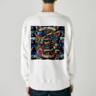 白ティー専門店の白Tシャツ　バーバーショップイメージ Heavyweight Crew Neck Sweatshirt