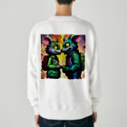 LEAD !のモンスターの仲良し兄弟 Heavyweight Crew Neck Sweatshirt