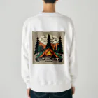 TM Designersの夕森キャンプファイヤー Heavyweight Crew Neck Sweatshirt