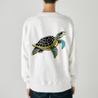 海坊主のトライバルートル Heavyweight Crew Neck Sweatshirt