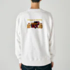 JoyfulMomentsCraftsの黄金とポテト ー Golden and Potato ー Heavyweight Crew Neck Sweatshirt