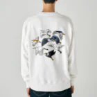 LOTORIのサギ大集合 Heavyweight Crew Neck Sweatshirt