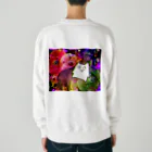 お前の母の宇宙ｷｬﾜｲﾇ星人 Heavyweight Crew Neck Sweatshirt