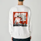 愛犬商事のテンくんon the健康第一 Heavyweight Crew Neck Sweatshirt