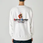 バッファ君  goods【近鉄バファローズ／1976-1996】の【新】バッファ君（英）／ベーシックポーズ Heavyweight Crew Neck Sweatshirt