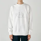 はるさめ商店の子猫ちゃん Heavyweight Crew Neck Sweatshirt