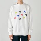 greetenのテニスめいいっぱい テニス Heavyweight Crew Neck Sweatshirt