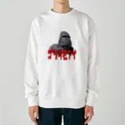 ろっくうらのゴリラモアイ  Heavyweight Crew Neck Sweatshirt