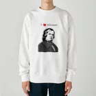 Takapi LaboratoryのSchumann シューマン先生 Heavyweight Crew Neck Sweatshirt