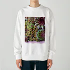 シアン猫の植物図鑑のセンペルいっぱい Heavyweight Crew Neck Sweatshirt