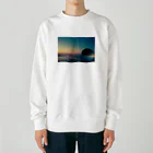 SHOPマニャガハの朝をガラス玉に閉じこめる Heavyweight Crew Neck Sweatshirt