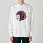 ハナイロの肉食いたい Heavyweight Crew Neck Sweatshirt