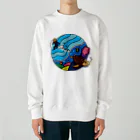 8anna storeのサーフandタートル！ Heavyweight Crew Neck Sweatshirt