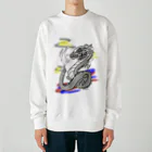 greetenの龍　和柄　願い Heavyweight Crew Neck Sweatshirt