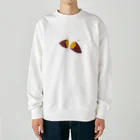 ましゅーーーーーーストアのドット絵さつまいも Heavyweight Crew Neck Sweatshirt