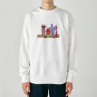 lupemacanudoのmonsters Heavyweight Crew Neck Sweatshirt