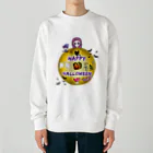 A33のハロウィン　魔女のwitchanとなかまたち Heavyweight Crew Neck Sweatshirt