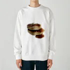 Bejopの手作りホットケーキ Heavyweight Crew Neck Sweatshirt