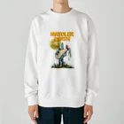 Siderunの館 B2のマヨラーDEATH！ Heavyweight Crew Neck Sweatshirt