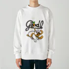 Drecome_Designのムーン・キャロット・ロップイヤー Heavyweight Crew Neck Sweatshirt