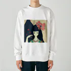 イラストTシャツ【ULTIMATE】のさつきさん Heavyweight Crew Neck Sweatshirt