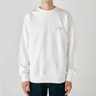 chr＊シンプルイラストの愛しのフレブル Heavyweight Crew Neck Sweatshirt