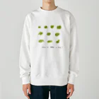 ケケケケロロのhow to make a frog ？ Heavyweight Crew Neck Sweatshirt