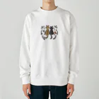 Tshirtshopときどき雑貨のnekonekoスウェット Heavyweight Crew Neck Sweatshirt