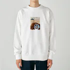 みぃ@新械生物の新械生物リュウグウノツカイ3 Heavyweight Crew Neck Sweatshirt