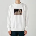 ♪mamashiro♪のリョク君 Heavyweight Crew Neck Sweatshirt