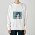 fu-ko_2311のアクアリウムヘッドホン Heavyweight Crew Neck Sweatshirt