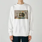 KIYOKA88WONDERLANDのつるっとペンギン　Slippery penguin Heavyweight Crew Neck Sweatshirt