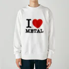 HachijuhachiのI LOVE METAL ヘビーウェイトスウェット