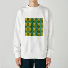 オオサンショウウオのコーンの群れ Heavyweight Crew Neck Sweatshirt