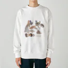 ktmの家に居たい猫 Heavyweight Crew Neck Sweatshirt