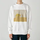 はやし企画の梨を撫でながら寝たい Heavyweight Crew Neck Sweatshirt