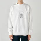 Ooonoshioのなんともいえない顔のアブラハムさん Heavyweight Crew Neck Sweatshirt