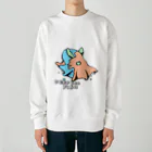 UKIPPAの深海シリーズ【めんだこ】 Heavyweight Crew Neck Sweatshirt