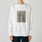 うさみみツインズᕱ⑅ᕱ .｡ഒの物憂げくん Heavyweight Crew Neck Sweatshirt