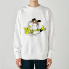 マツバラのもじゃまるぴゃーん Heavyweight Crew Neck Sweatshirt