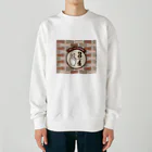 ヒヨコの店のキュンと３/４番線 Heavyweight Crew Neck Sweatshirt