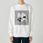 マルティ部屋のむぅるぅみぃ縞入り Heavyweight Crew Neck Sweatshirt