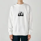 秀（syu）の幽ロゴ Heavyweight Crew Neck Sweatshirt