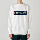 charu屋さんの鬼娘ズ Heavyweight Crew Neck Sweatshirt