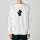 無銭飲食グッズの無銭くん（仮） Heavyweight Crew Neck Sweatshirt