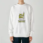 HARYStationのおつまみねこかん　ズレワレさばたろう Heavyweight Crew Neck Sweatshirt